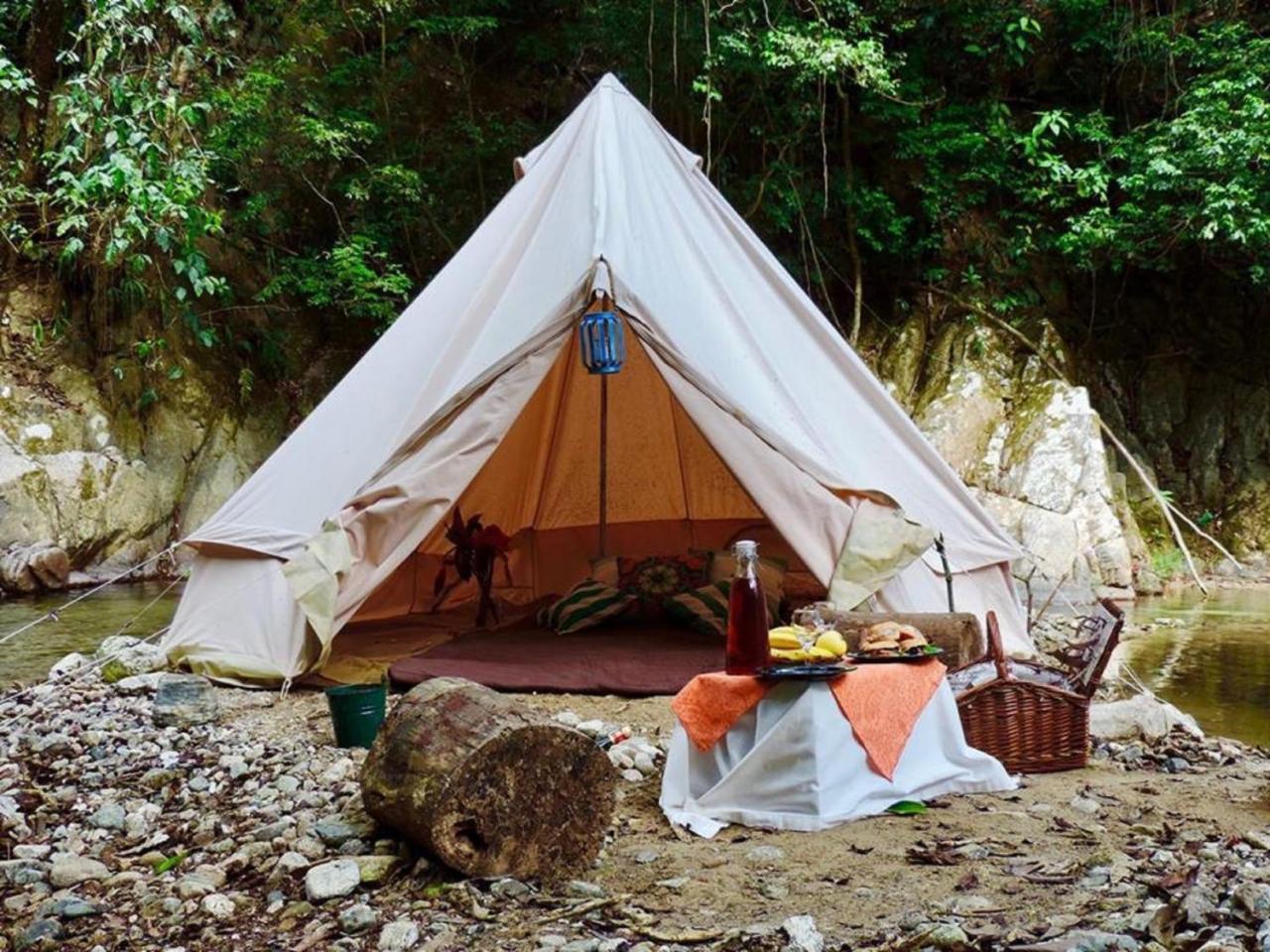 Glamping Finca Margaritas Pluma Hidalgo Ngoại thất bức ảnh