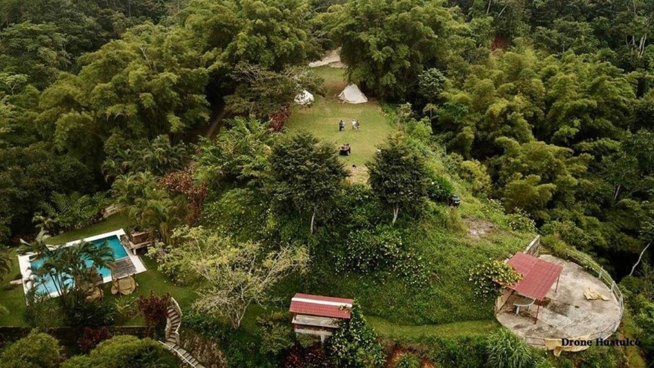 Glamping Finca Margaritas Pluma Hidalgo Ngoại thất bức ảnh